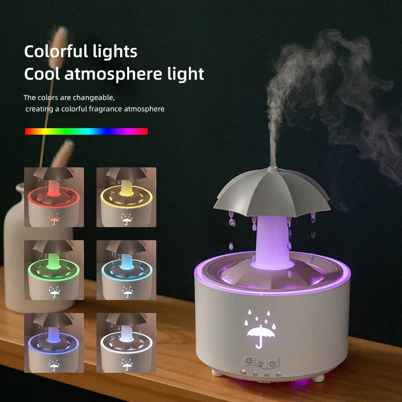 Raindrop Glow Humidifier & Diffuser