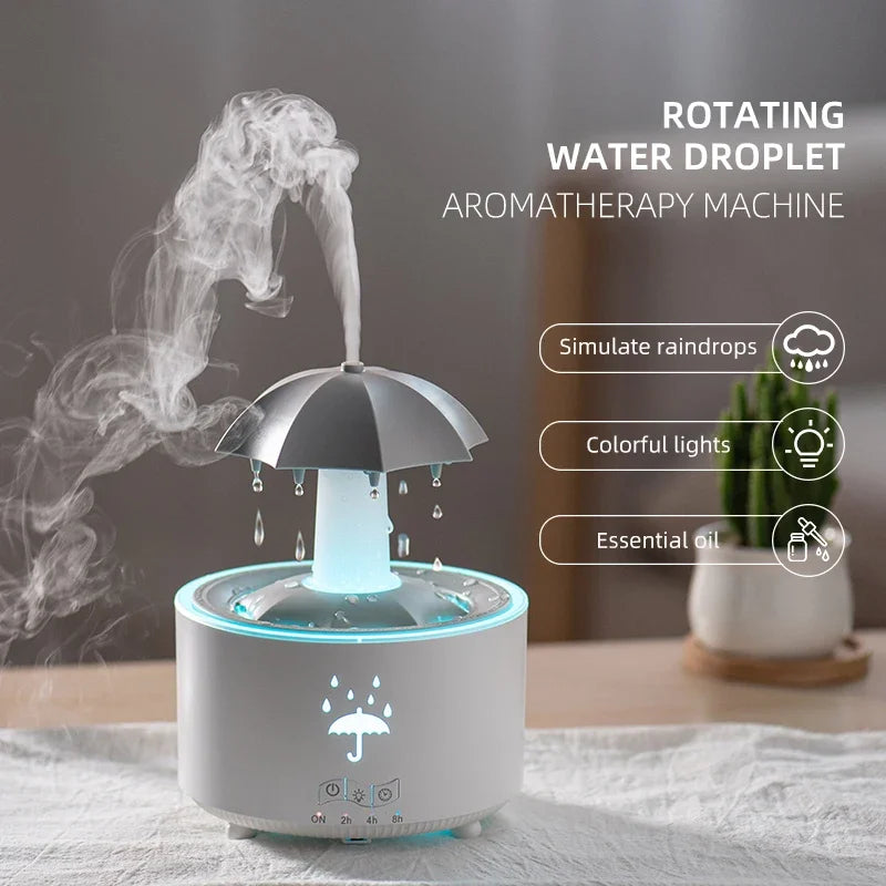 Raindrop Glow Humidifier & Diffuser